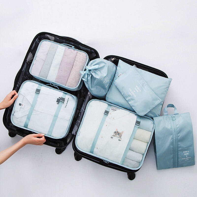 Waterproof  Luggage Organizer Bag perfect for keeping your belongings organized and dry while you travel.