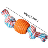 3pcs Bite Resistant Teething Rope Toy for Small and Medium Dogs