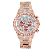 Diamond Calendar Watches  luxurious and sophisticated timepiece 30M water resistance