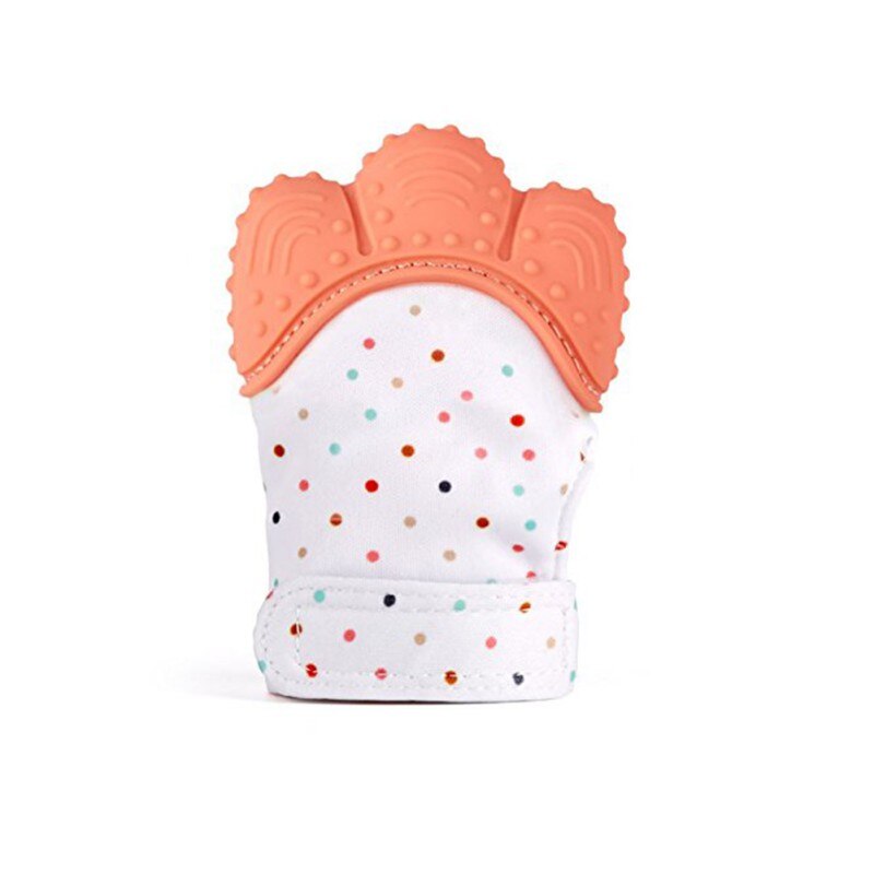 Baby Teething Mitten Ease Teething Pain for all Lovely Babies.