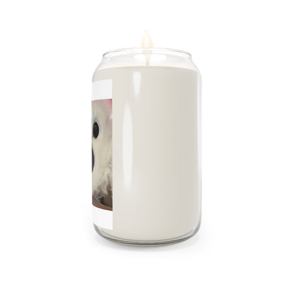 " Dog Paw " Design Scented Candle, 13.75oz Holiday Gift Birthday Gift Comfort Spice Scent, Sea Breeze Scent, Vanilla Bean Scent Home Decor