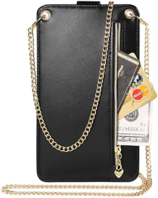 Cell Phone Purse Wallet Small Crossbody Bags Mini Shoulder Bag with Card Slot for iPhone 13 Pro Max Galaxy S22 Ultra - Findsbyjune.com