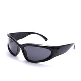 3pcs New Y2K Retro UV400 Windproof  Sport Sunglasses Women's Fashion Accessories