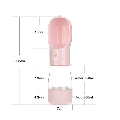 3pcs Pet Dog Water Bottle Feeder Perfect Solution for Travel or Everyday Use
