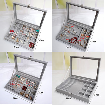 Velvet Jewelry Organizer perfect for storing and displaying your favorite jewelry pieces.