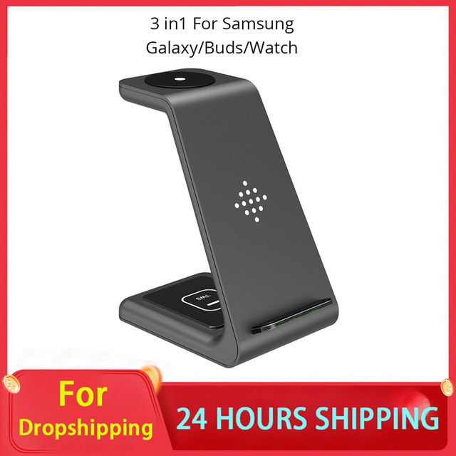 3 in1 Multifunctional Wireless Charger Stand for iPhone