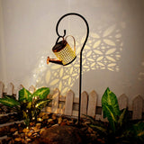 Solar Powered Garden Decor Watering Can