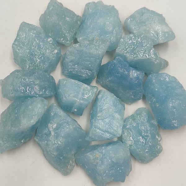 Raw Crystal Quartz Rock Natural Aquamarine Stone Crystal Quartz