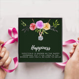 50% OFF " Happiness " Gift Box + Necklace (Options to choose from)