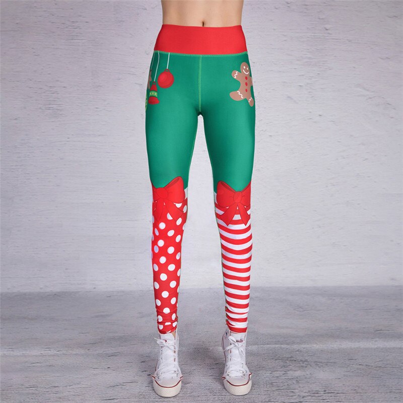 Christmas Trousers Leggings For Women