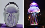 3D Design Jelly Fish Crystal Table Lamp Crystal Night Light