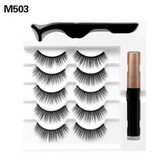 3pcs Magnetic Eyelashes Set Full Strip