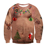 Christmas Unisex Women Men Pullover Sweater Sweatshirt