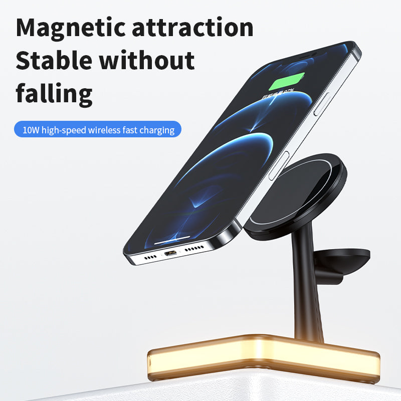 25W Magnetic Wireless Charger Stand Perfect Charging Solution for your iPhone and Apple iWatch