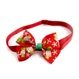 3pcs Christmas Pet Bow Collar