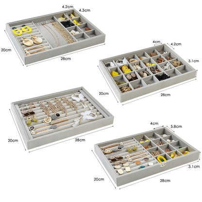 Velvet Jewelry Organizer perfect for storing and displaying your favorite jewelry pieces.