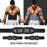 EMS Muscle Stimulator Abdominal Body Slimming Belt Health and Fitness