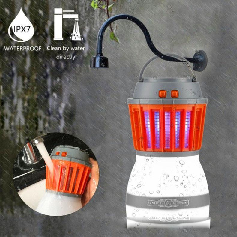 Solar LED Light Handy Mosquito Killer Lamp Effective Way To Get Rid of Mosquitoes