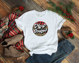 Retro Merry Christmas Shirt, Buffalo Plaid Christmas Shirt