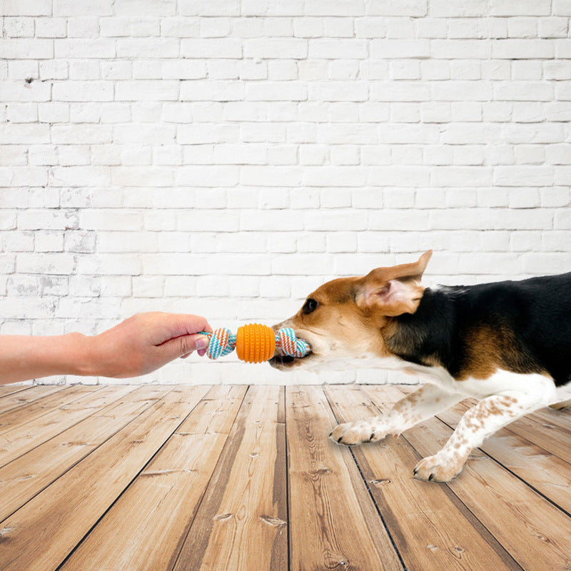 3pcs Bite Resistant Teething Rope Toy for Small and Medium Dogs