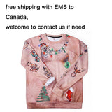 Christmas Unisex Women Men Pullover Sweater Sweatshirt