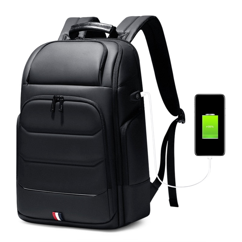 USB Charging Waterproof Classic Basic Backpack