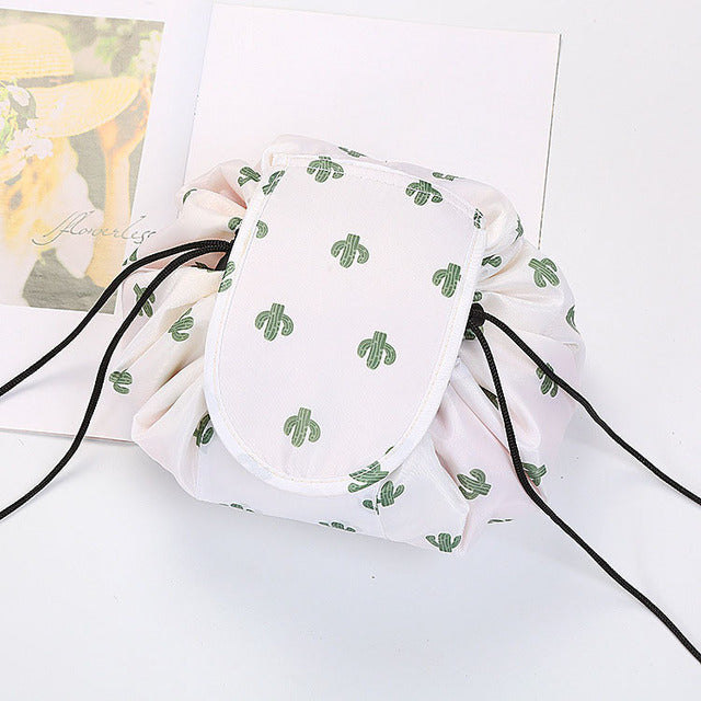 3pcs Makeup Cosmetic Drawstring Bag Organizer