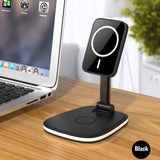 3in1 Magnetic Folding Wireless Charger For Apple Devices iPhone Apple Watch Airpods