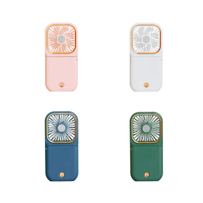 Mini Cooling Foldable Neck Hanging Fan Portable USB Charging