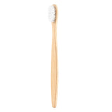 1Pc Natural Bamboo Toothbrush Flat Bamboo Handle Soft Bristle Toothbrush