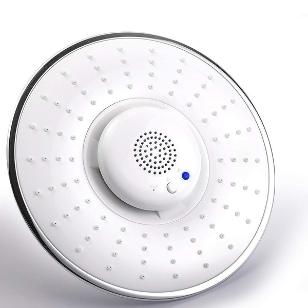 Creative Wireless Fixed Shower Head with Bluetooth Speaker