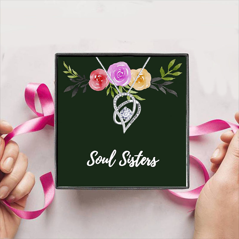 50% OFF " Soul Sisters " Gift Box + Necklace (Options to choose from)