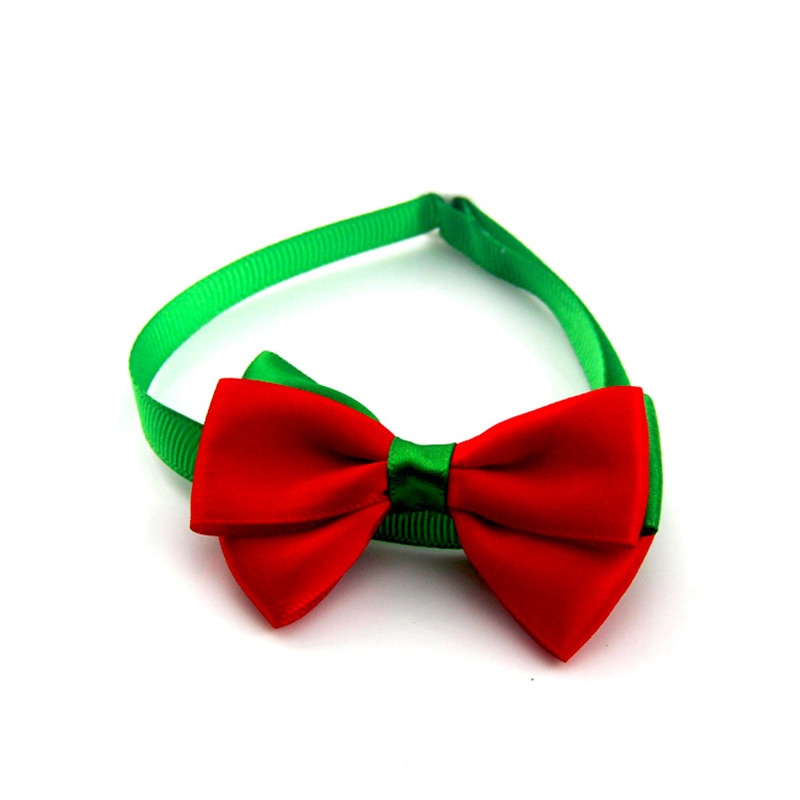 3pcs Christmas Pet Bow Collar