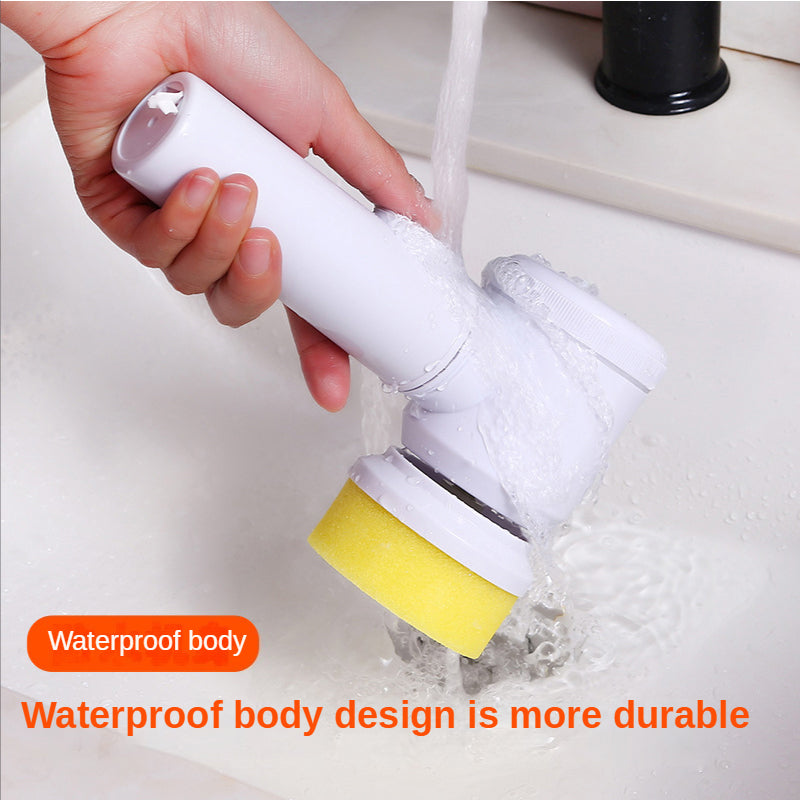 3pcs 3 In 1 Multifunctional Electric Cleaning Brush Home Kitchen Tools