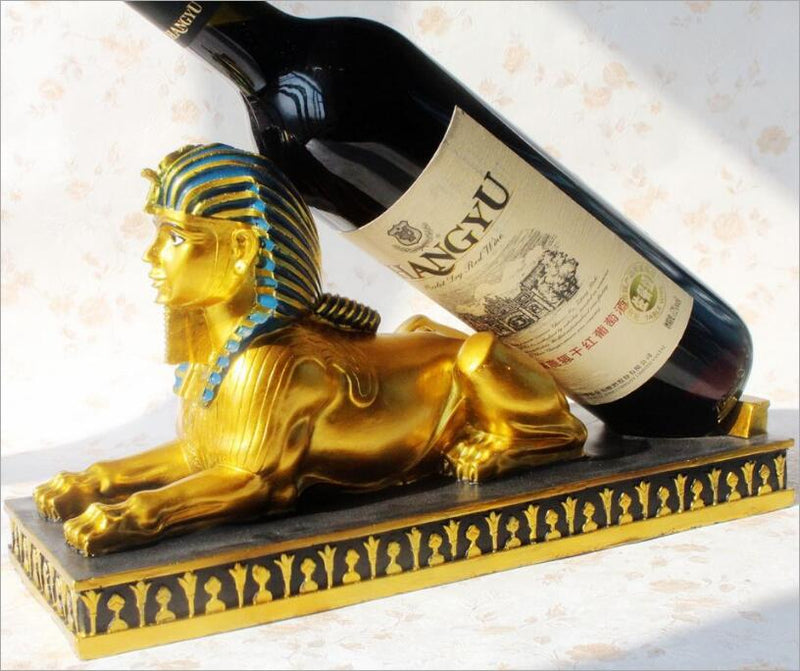 Egypt Pharaoh Sagittarius Wine Rack Holder