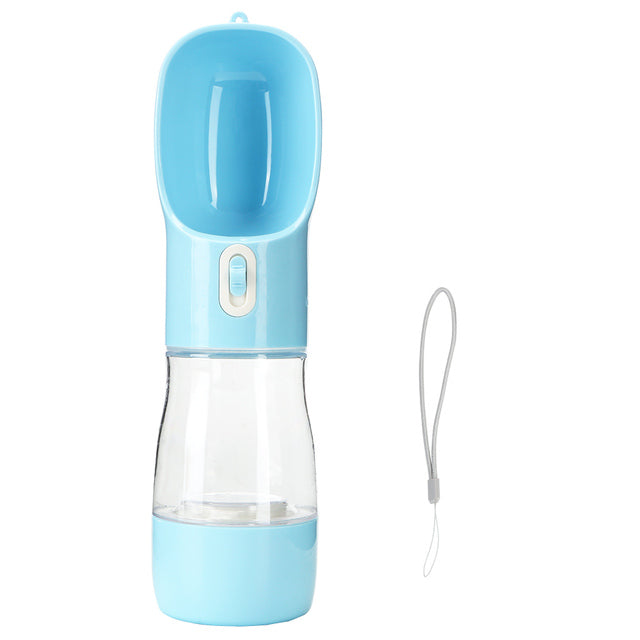 Outdoor Pet Feeding Bottle Easy to Use and Convenient to Carry