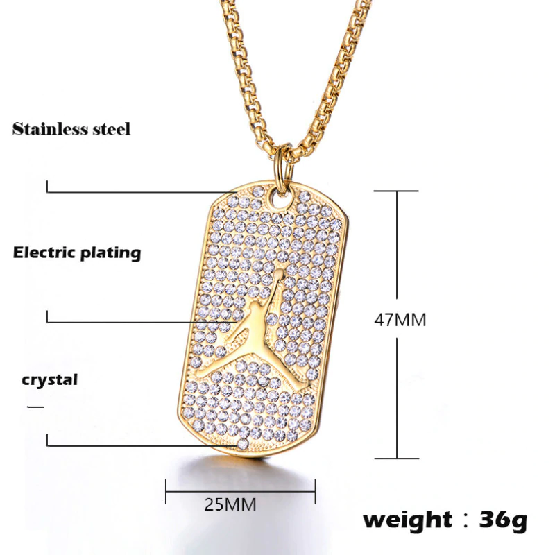 Luxury Hip Hop Diamond Set with Basketball Pendant Necklace, Bracelet and Quartz Wristwatch