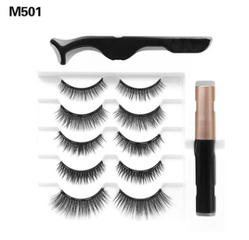 3pcs Magnetic Eyelashes Set Full Strip