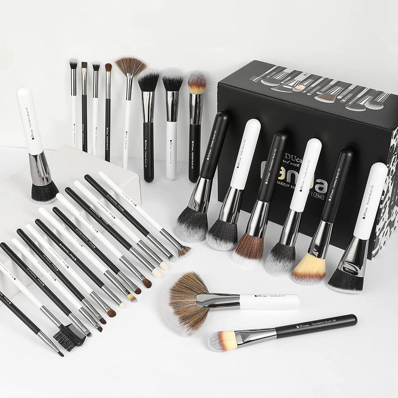 Travel Makeup Brushes Complete makeup kit Synthetic Goat Hair Eye Shadow Powder Foundation Concealer Brush for Makeup Set