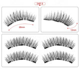 1 pair of 3/4/5 magnet eyelashes Quantum false eyelashes, reusable eyelashes, natural curling false eyelashes