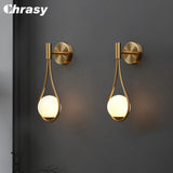 Interior Led Wall Light Luxury Living Room Modern Decoration Bedroom Decorative Lights Metal Glass Led Wall Lamps Night Light