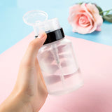 Gel Nail Remover Bottle Spray Empty Pump Dispenser Nail Cleanser Liquid Bottle 60/120Ml Polish Remover Bottle for Nails