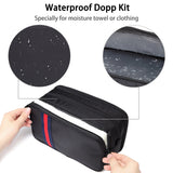 VASCHY Waterproof Toiletry Bag Men Women Travel Hanging Organizer Cosmetic Pouch Three Compartments Dopp Kit