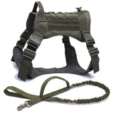 Tactical Dog Harnesses Pet Training Vest Dog Harness And Leash Set For Small Medium Big Dogs Walking Hunting Free Shipping Items