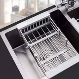 50% OFF Retractable Stainless Steel Sink Drainer Rack