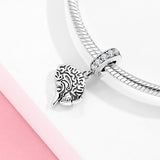 Hot 925 Sterling Silver Love Heart Hat Charm Sparkling CZ Fine Beads fit Original Pandora Bracelets Women Jewelry Making - Findsbyjune.com