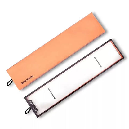 Simple Watch Strap Box Case for Apple Watch Band 6 5 4 3 Box Paper Pack 38/40/42/44MM for iWatch series  Band 20MM 22MM