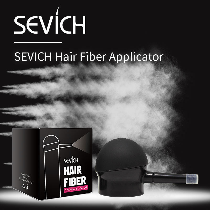 Sevich 10 Color Hair Building Fiber Keratin Hair Fibers Hair Regrowth Instant Concealer Powder Anti Hair Loss Product Applicator