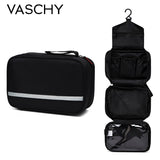 VASCHY Hanging Toiletry Bag Waterproof Travel Toiletry Kit Portable Cosmetic Organizer Pouch Dopp Kit Shaving Bag for Men Women