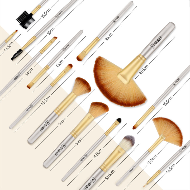 24/32 Pcs Beauty Makeup Brushes Set Professional High Quality Eyelash Eyebrow Foundation Powder Contour Makeup Brush Tool